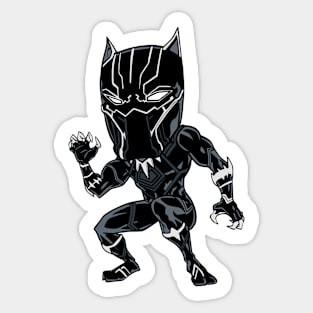 Chibi Panther Sticker